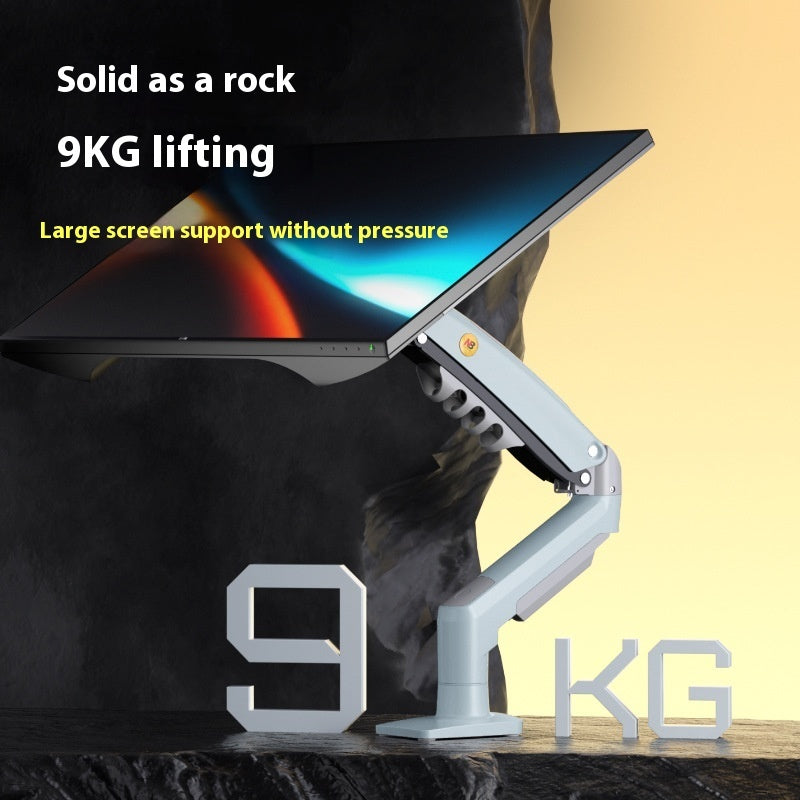 F80-XV Gray Computer Monitor Bracket Robotic Arm